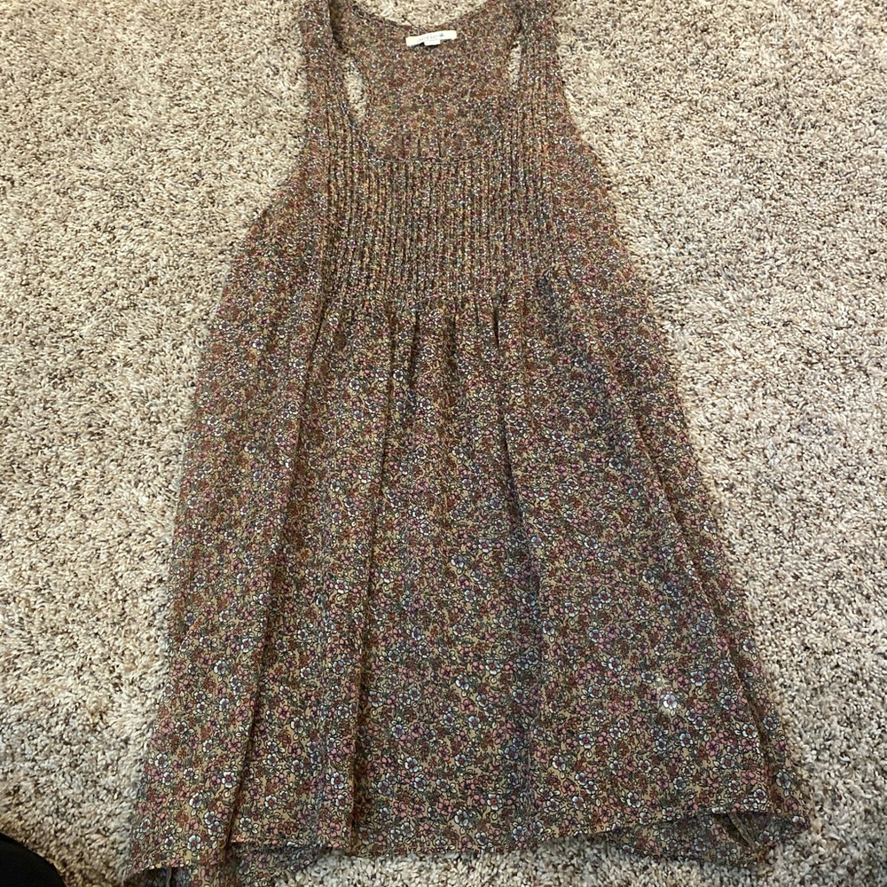 Sheer Floral Tunic